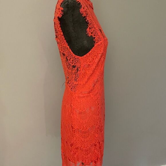Free People Backless Lace Dress Size Medium - Picture 8 of 10